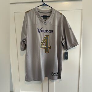 NFL Men's Gray Vikings Dalvin Cook Jersey